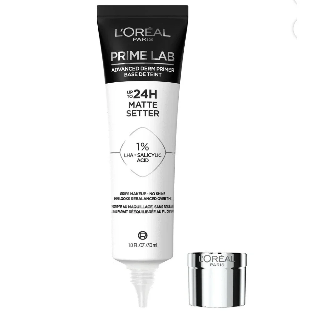 L'oreal Prime Lab Advance Derm Primer‎ Up To 24h (1fl/30ml) NEW! Grips No Shine